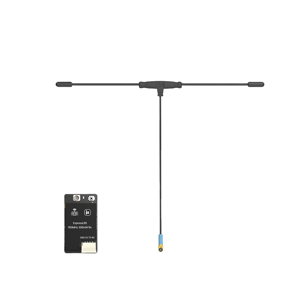 iFlight ExpressLRS ELRS 500mW Single Antenna 900MHz/2.4GHz 500mW RX Receiver for High - Performance FPV Parts-HPXGRC