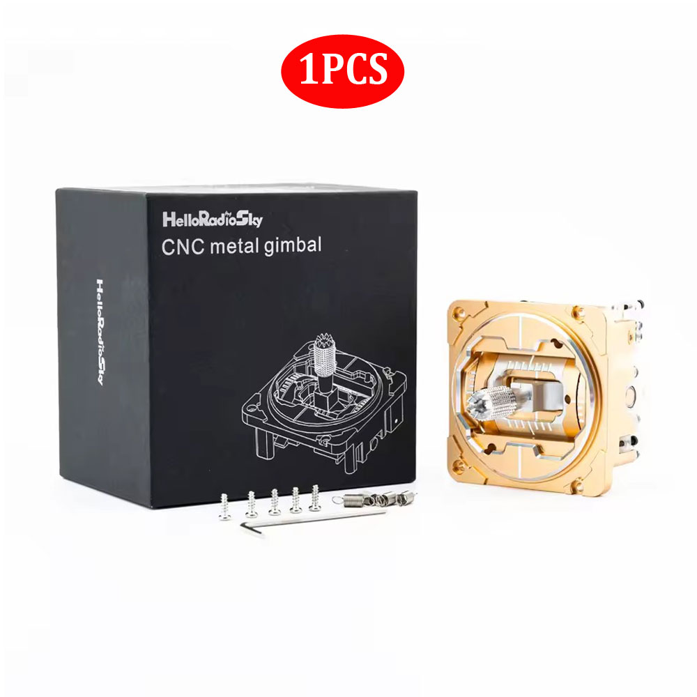 HelloRadio VG01 Metal Hall CNC Rocker Metal Joystick for V16 V14 Remote Control Compatible T18 T16 TX16 BOXER RC Aircraft Parts-HPXGRC
