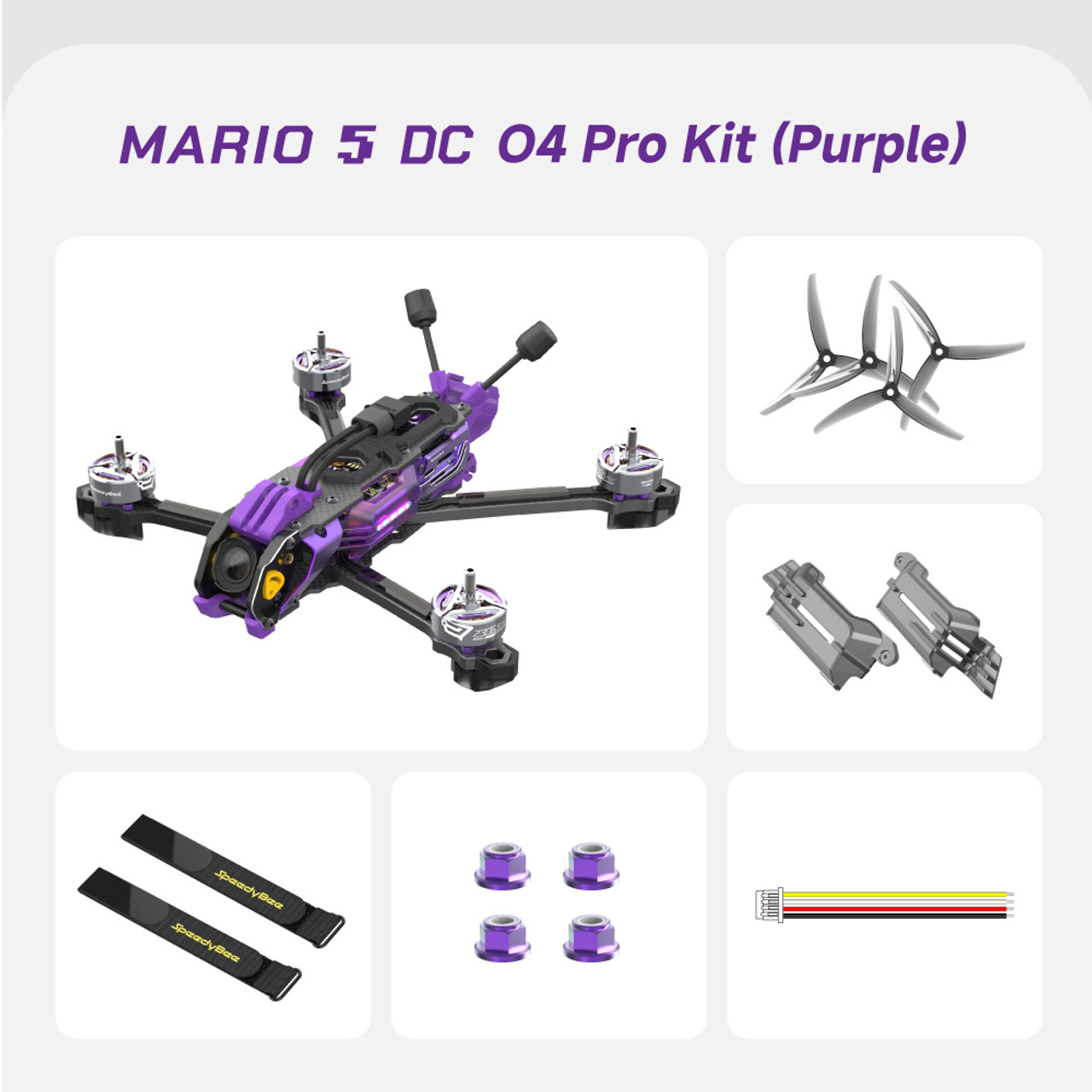 SpeedyBee Mario 5 DC/XH Drone