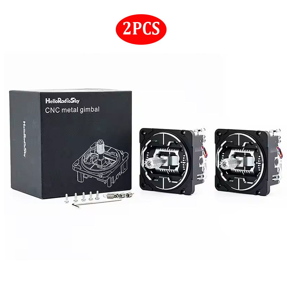 HelloRadio VG01 Metal Hall CNC Rocker Metal Joystick for V16 V14 Remote Control Compatible T18 T16 TX16 BOXER RC Aircraft Parts-HPXGRC