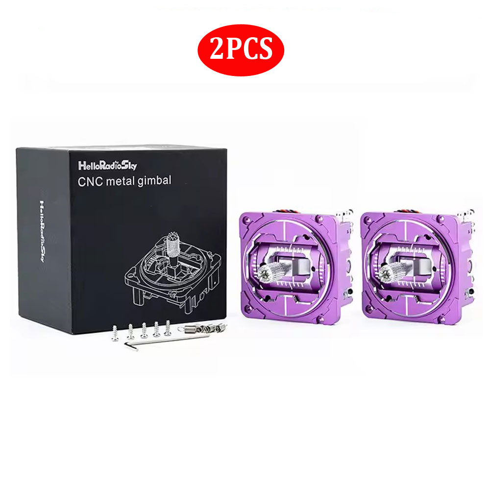 HelloRadio VG01 Metal Hall CNC Rocker Metal Joystick for V16 V14 Remote Control Compatible T18 T16 TX16 BOXER RC Aircraft Parts-HPXGRC