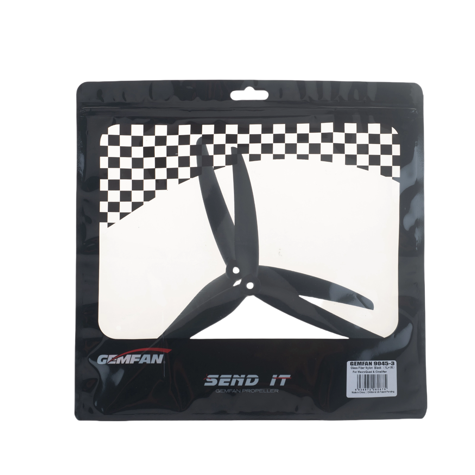 Gemfan 9045-3 Glass fiber nylon Propellers