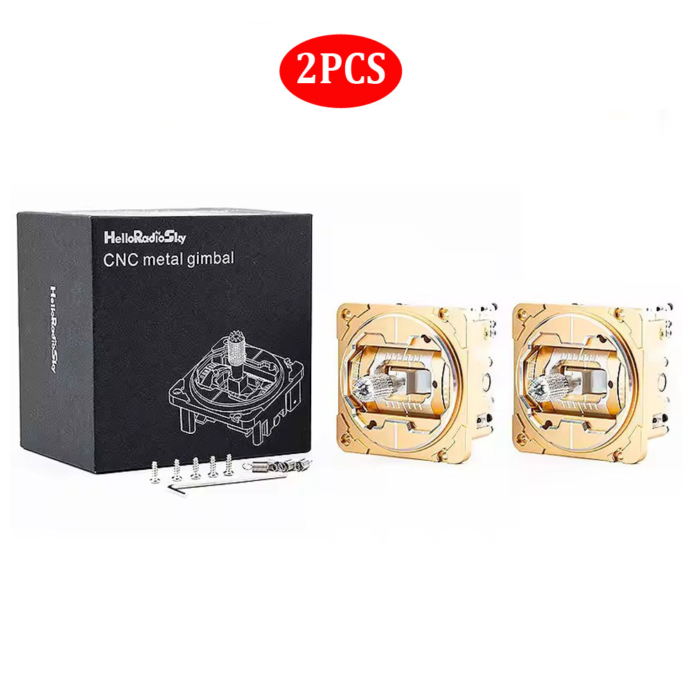 HelloRadio VG01 Metal Hall CNC Rocker Metal Joystick for V16 V14 Remote Control Compatible T18 T16 TX16 BOXER RC Aircraft Parts-HPXGRC