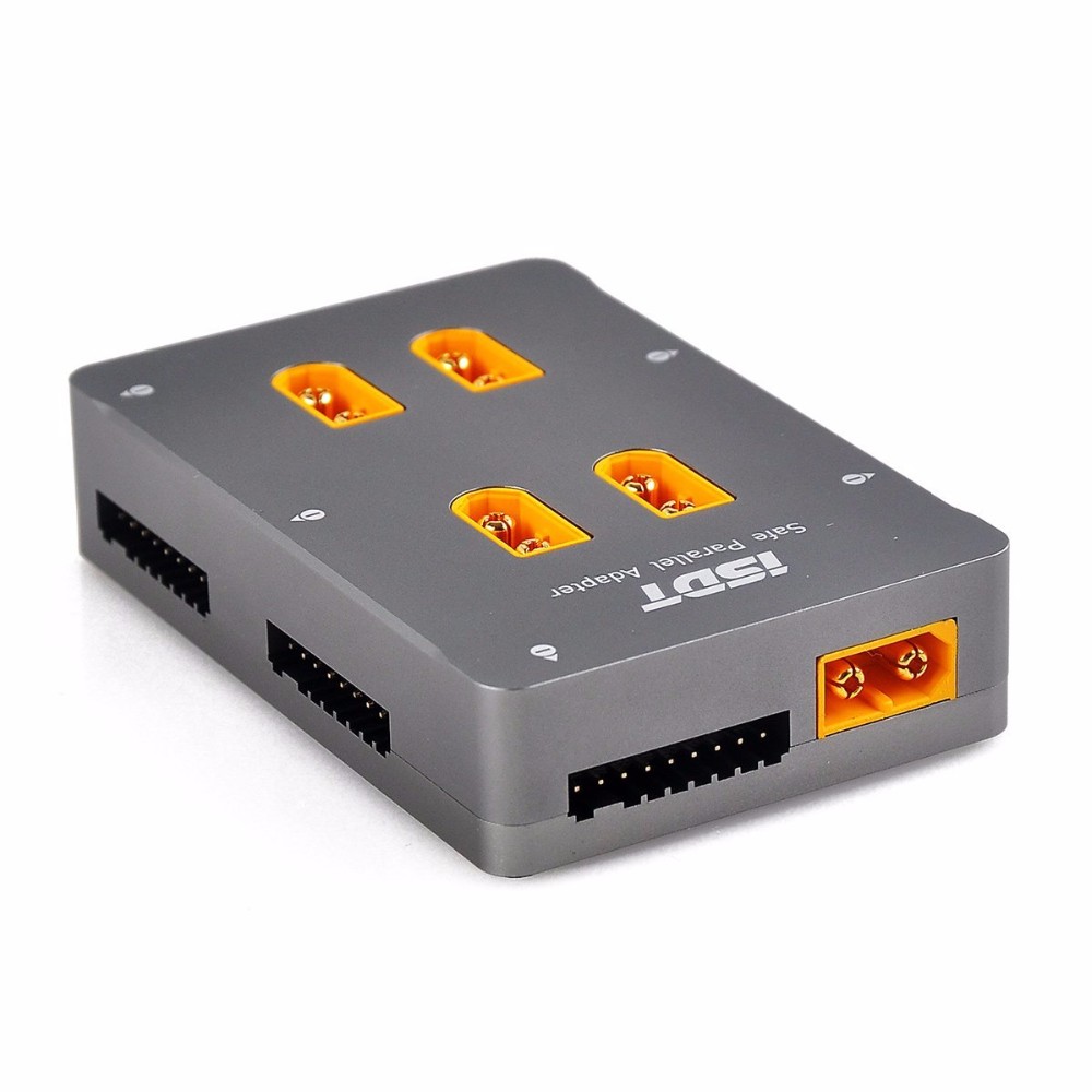 ISDT PC-4860S LiPo Parallel Charging Board, XT60 Safe Charge Board Balance Plate for 1-8S Lipo Batteries-HPXGRC