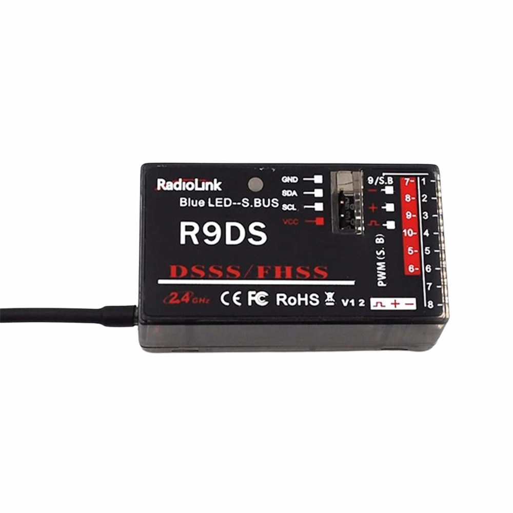 Radiolink R12DSM R12DS R9DS R8FM R8EF R8FM R6DSM R6DS R6FG R6F Rc Receiver 2.4G Signal for RC Transmitter-HPXGRC