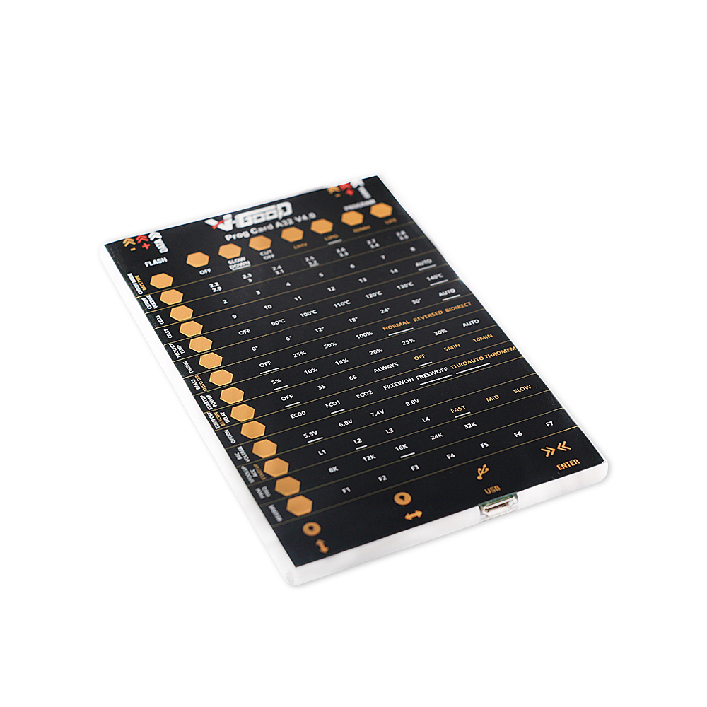 VGOOD A32 Brushless ESC 6A/15A/20A/30A/40A/60A/80A/100A/120A 2-6S and ESC Program Card