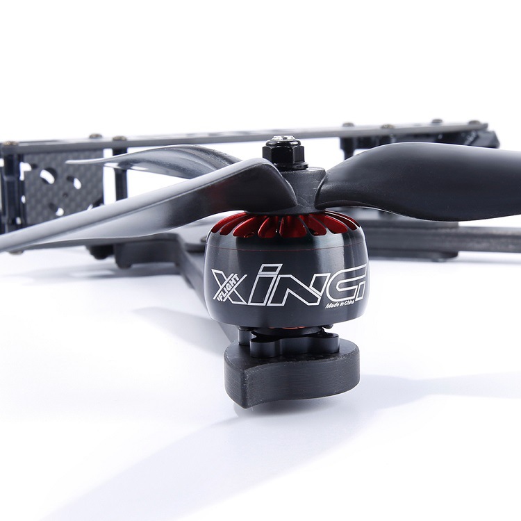 HQ Macroquad Prop 9inch/10inch  Tri-blade Black-carbon Reinforced Nylon Propeller