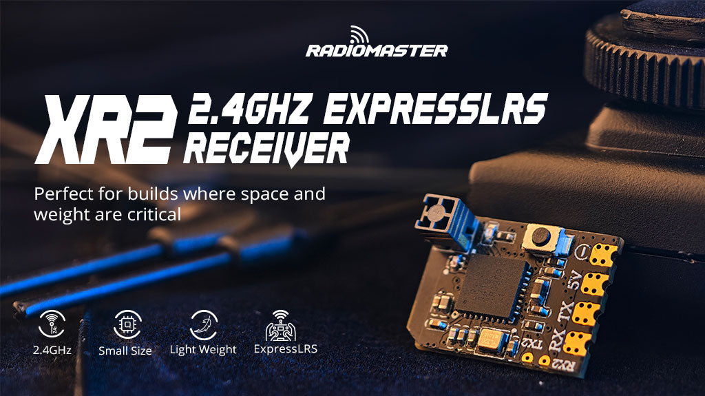 XR2 Nano 2.4GHz ExpressLRS Receiver