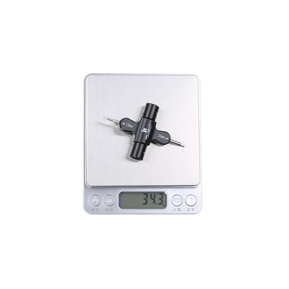 iFlight M3 M5 Quad Wrench Built in One Way Bearing Tool Nut Screw Wrench Quick Release Propeller Motor Tool for FPV Drone-HPXGRC