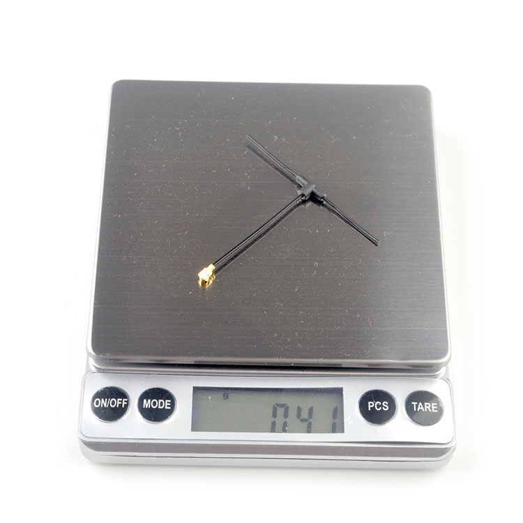 Happymodel 2.4G T omnidirectional Receiver Antenna 40MM/90MM for ELRS EP1 RX IPEX1 compatible with TBS Tracer RC FPV Drone Part-HPXGRC