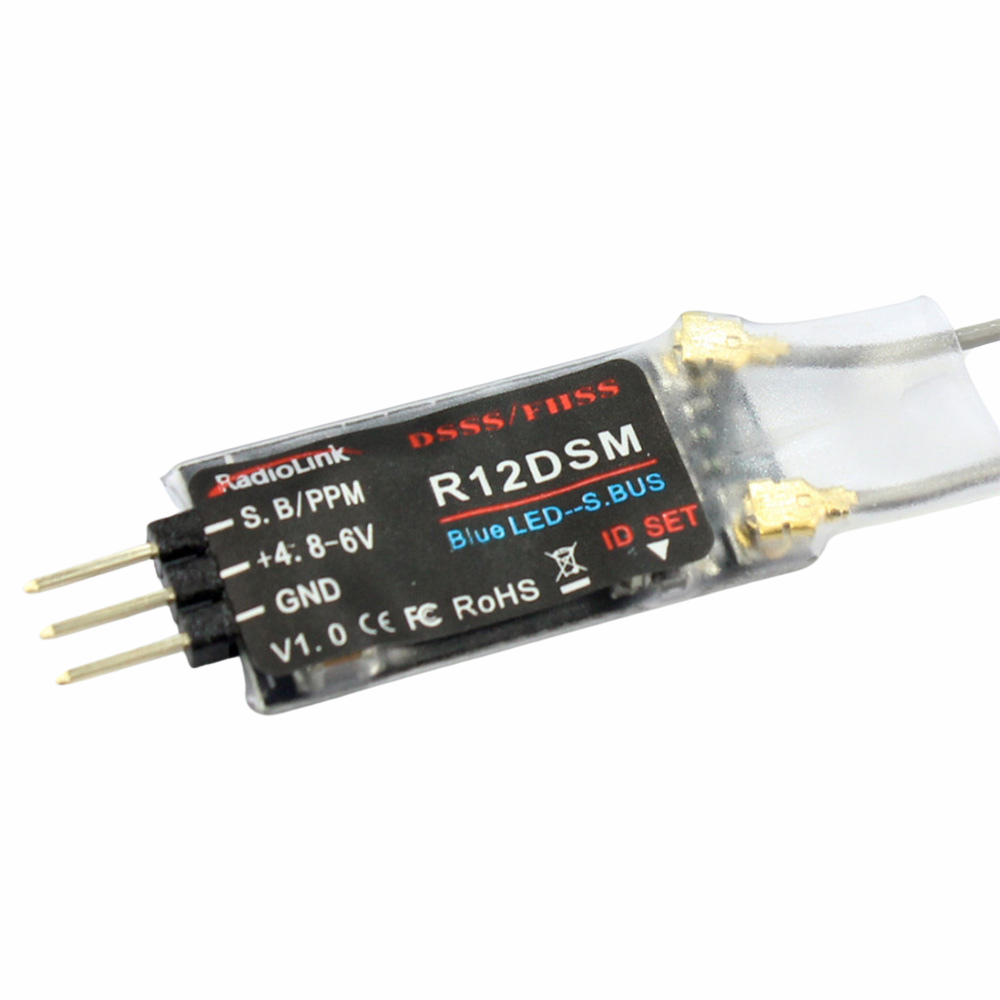 Radiolink R12DSM R12DS R9DS R8FM R8EF R8FM R6DSM R6DS R6FG R6F Rc Receiver 2.4G Signal for RC Transmitter-HPXGRC