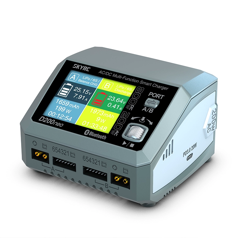 SKYRC D200neo AC 200W DC 800W Multi-Function Smart Charger