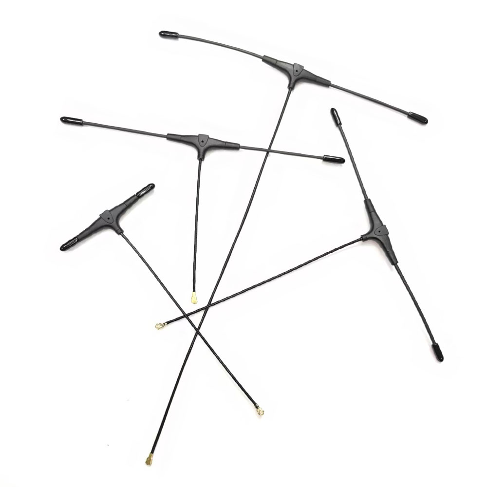915Mhz 2.4GHz T-Type Antenna IPEX1 UFL Connector for ELRS EP1 RX IPEX1 compatible with TBS Crossfire Nano Receiver RC FPV Drone-HPXGRC