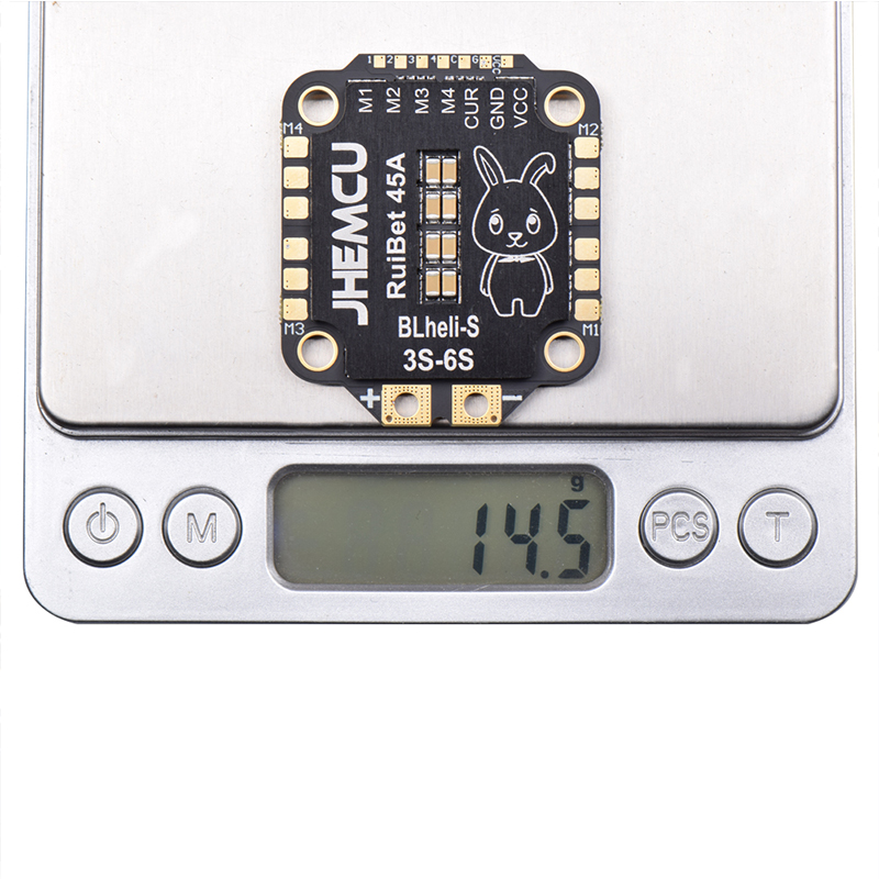 JHEMCU RuiBet 45A/55A ESC BLHELI_S Dshot600 4in1 Brushless ESC 3-6S 30.5X30.5 M4