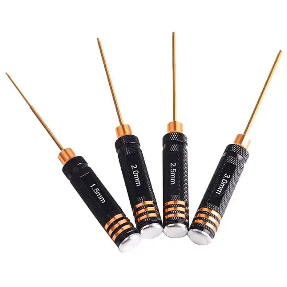 RC Tools Hexagonal Screwdriver Set 1.5 2.0 2.5 3.0mm Screwdriver
