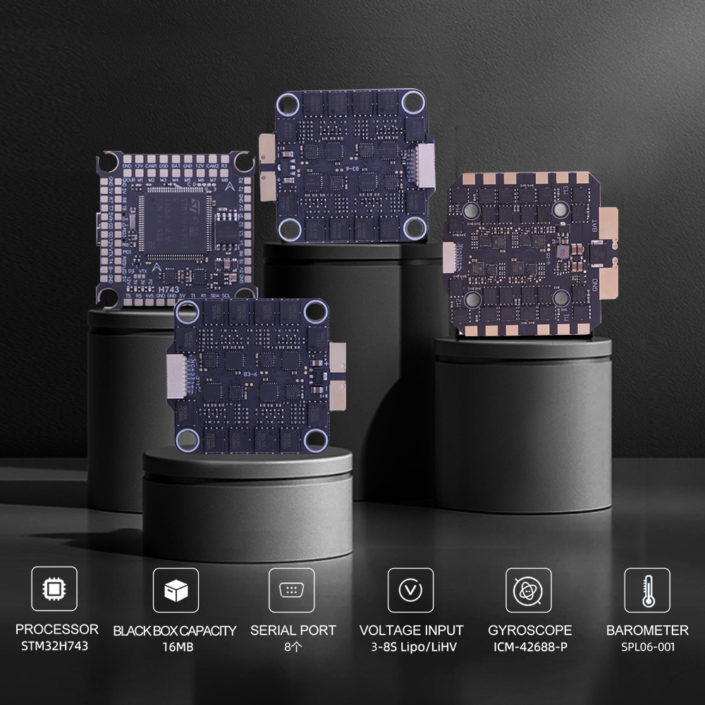 HPXGRC H743 60A 70A 80A Stack