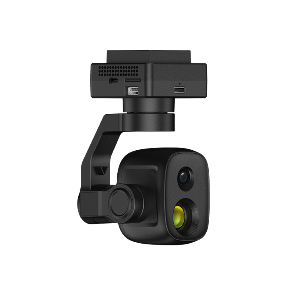SIYI ZT6 Mini Optical Pod Dual Sensors 4K 8MP 6X Digital Zoom Gimbal Camera 640 x 512 Thermal Imaging Temperature Measuring 3-Axis Stabilizer ArduPilot PX4 Mavlink Compatible UAV UGV USV Pod Payload for Drone Surveillance Inspection-HPXGRC
