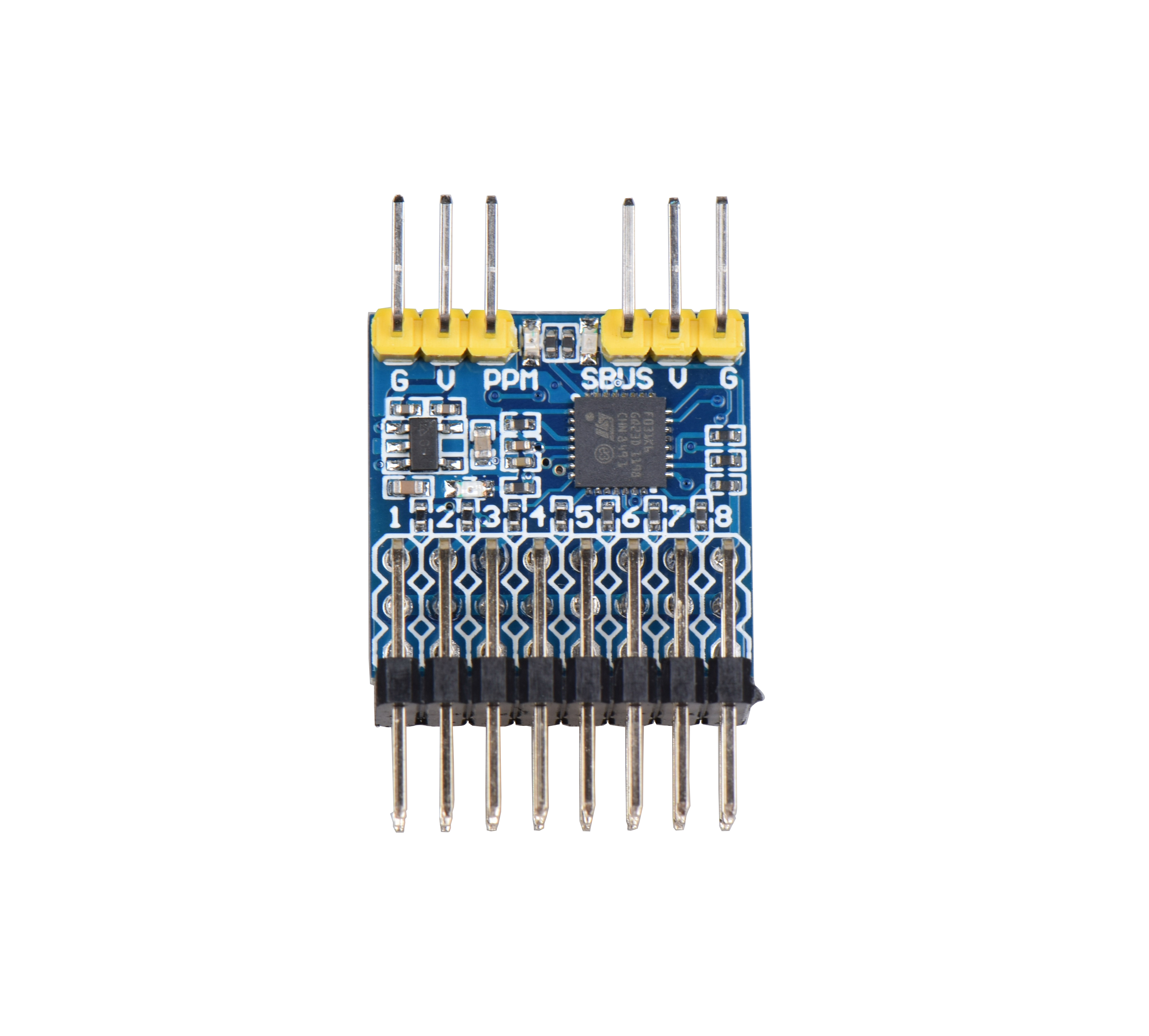 21X21mm JHEMCU SPP-SBUS 8CH SPP Converter 15A 3.3-20V for PPM PWM SBUS Signal Conversion FLYSKY IA6B FRSKY X8R Receivers-HPXGRC