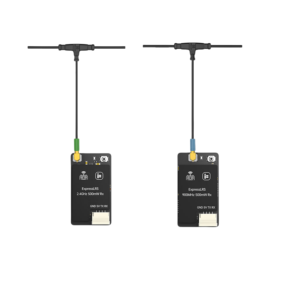 iFlight ExpressLRS ELRS 500mW Single Antenna 900MHz/2.4GHz 500mW RX Receiver for High - Performance FPV Parts-HPXGRC