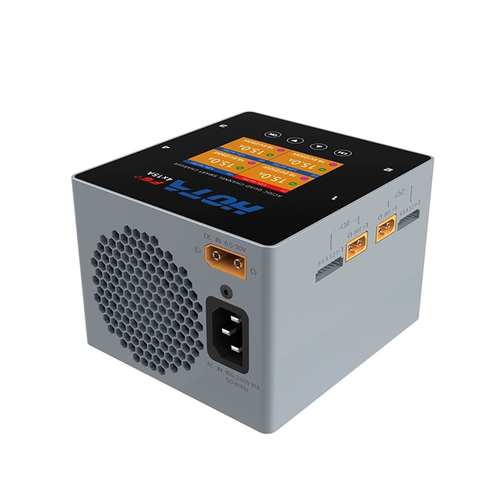 HOTA F6+AC 500W DC 1000W 15A Balanced Charger Multifunctional Intelligent Lithium Battery Charger