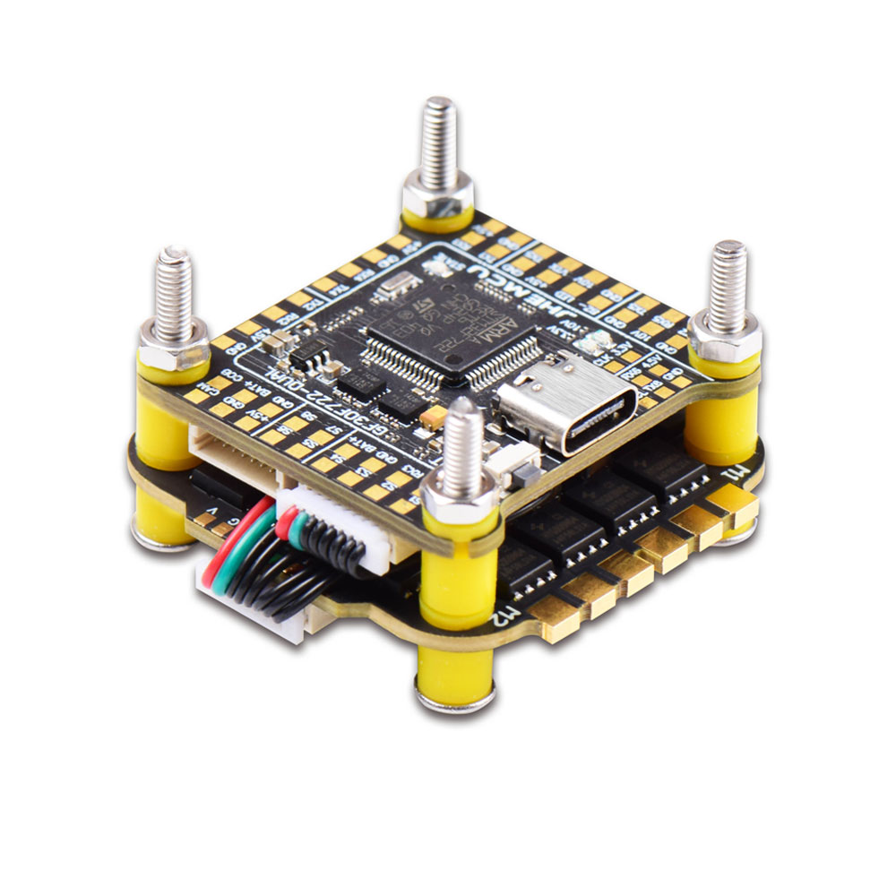JHEMCU F7 Stack F722 Dual Flight Controller with RuiBet 60A ESC 3-6S 30.5*30.5mm 