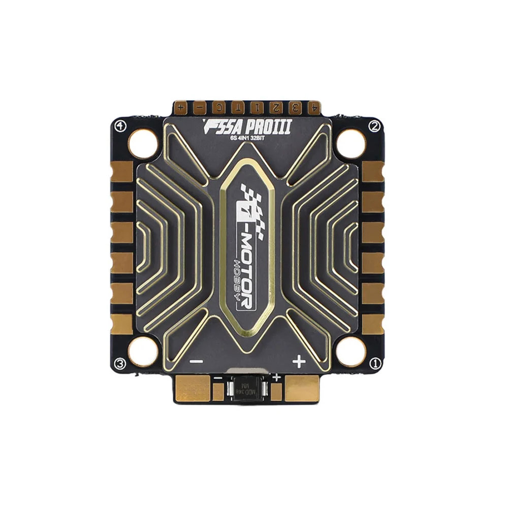 T-Motor F55A PRO lll 4in1 ESC 3S-8S Lipo AM32 128K Electronic Speed Controller For X8 FPV Drone