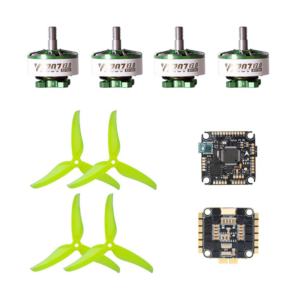 T-HOBBY Velox 5Inch Freestyle Power System V2306 / V2207 V3 Motors&V50A SE 6S 4IN1 ESC&VELOX F7 SE Flight Controller&T5146 Props-HPXGRC