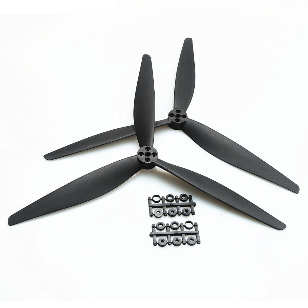 TEARCKEP 1308 13X8X3 13inch CW CCW 3 Blade Glass Fiber Nylon Propeller
