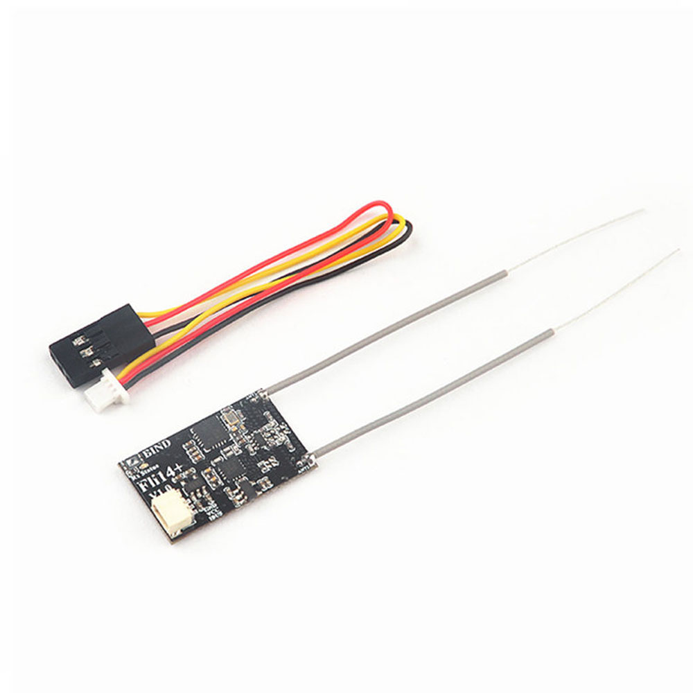 HappyModel Fli14 + 14CH Mini Receiver Compatible Flysky AFHDS-2A w / PA OSD RSSI Output for FS-i6 FS-i10 Turnigy I6S Transmitter-HPXGRC