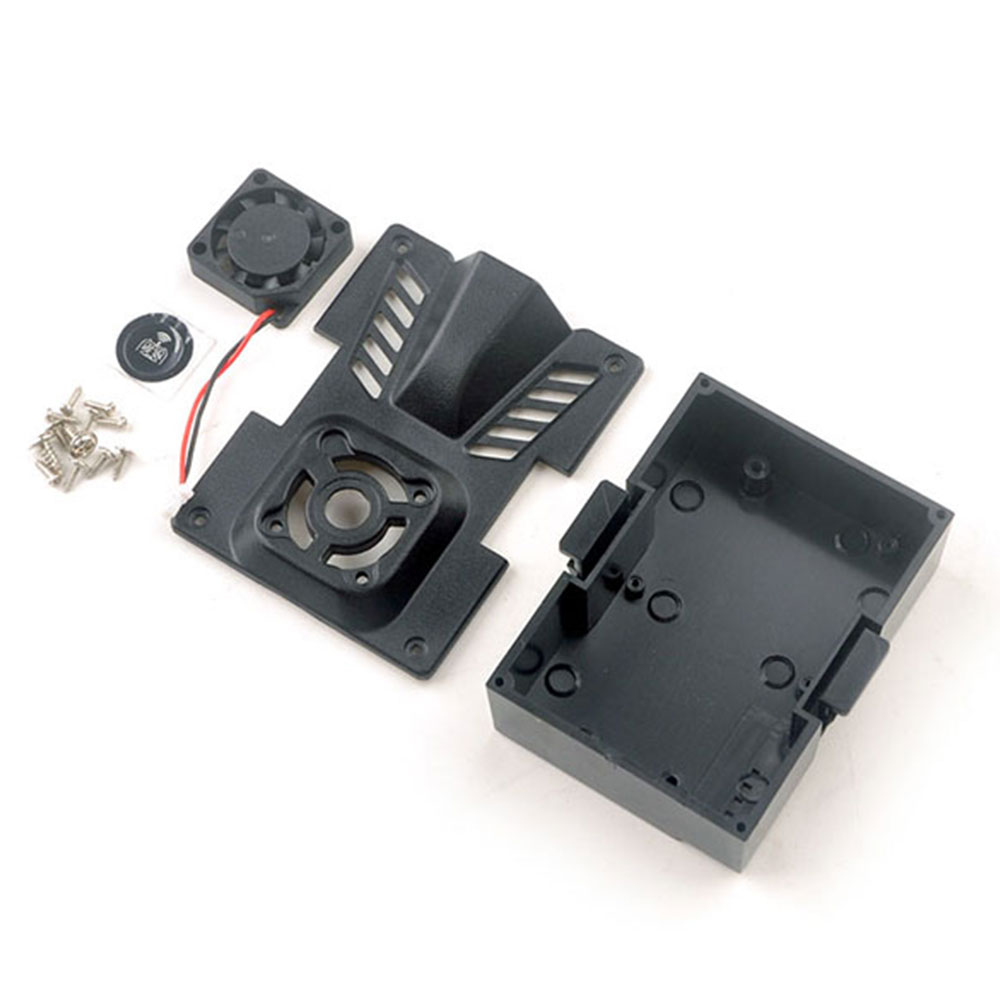 Happymodel ExpressLRS ELRS JR Dedicated Module Shell with Cooling Fan Compatible ES24TX/ES24TX PRO/ES900TX/ES915TX Radio System-HPXGRC