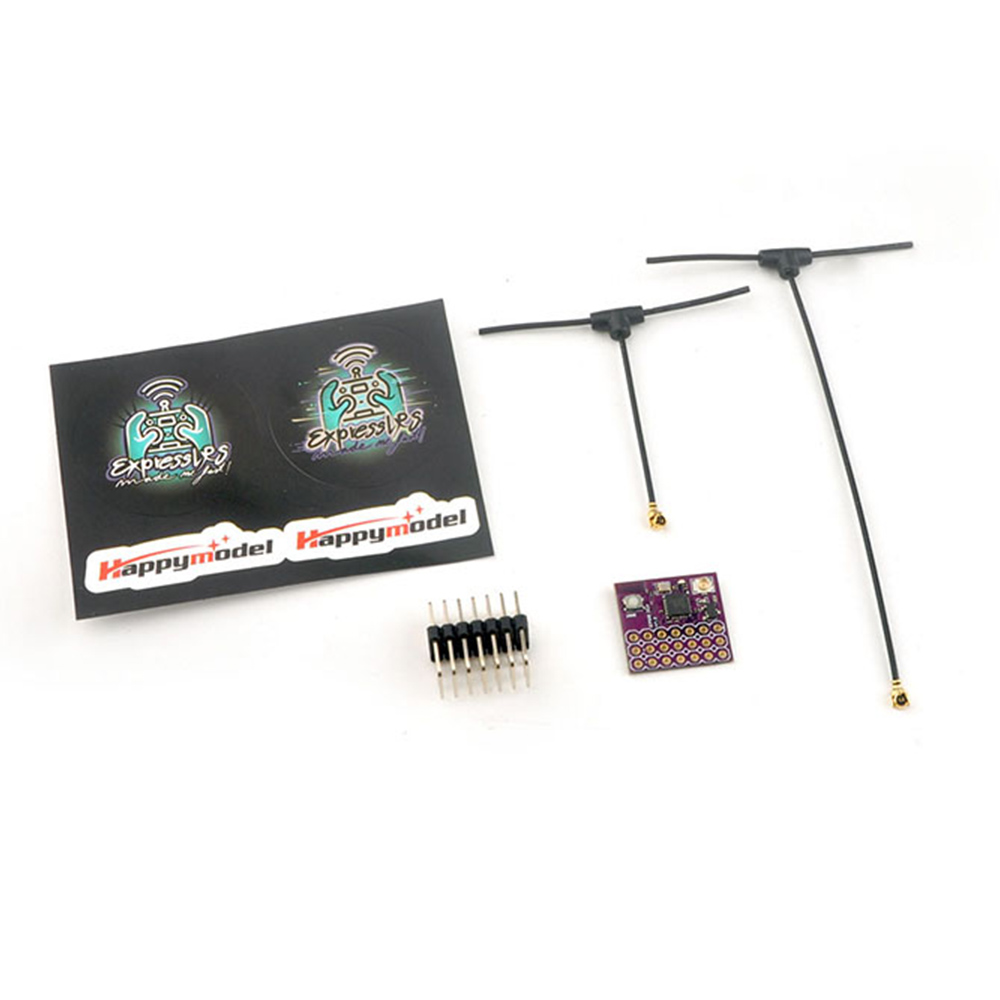 HappyModel ExpressLRS ELRS EPW6 TCXO 2.4GHz 6CH PWM Receiver EPW5 Upgraded for RC Airplane Fixed-Wing-HPXGRC