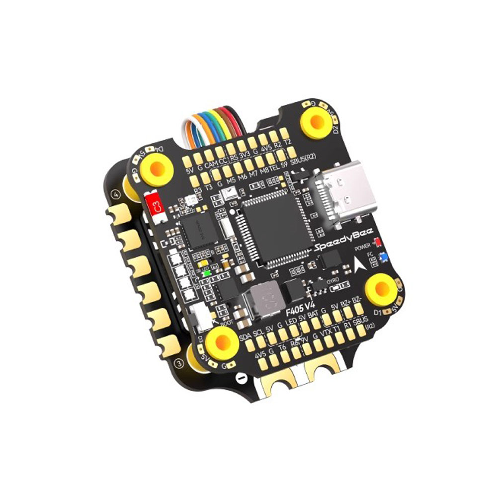 SpeedyBee F405 V4 55A 3-6S FPV 30mm Stack ICM42688P F405 Flight Controller BLS 55A 4in1 ESC for FPV Freestyle Drones DIY Parts-HPXGRC