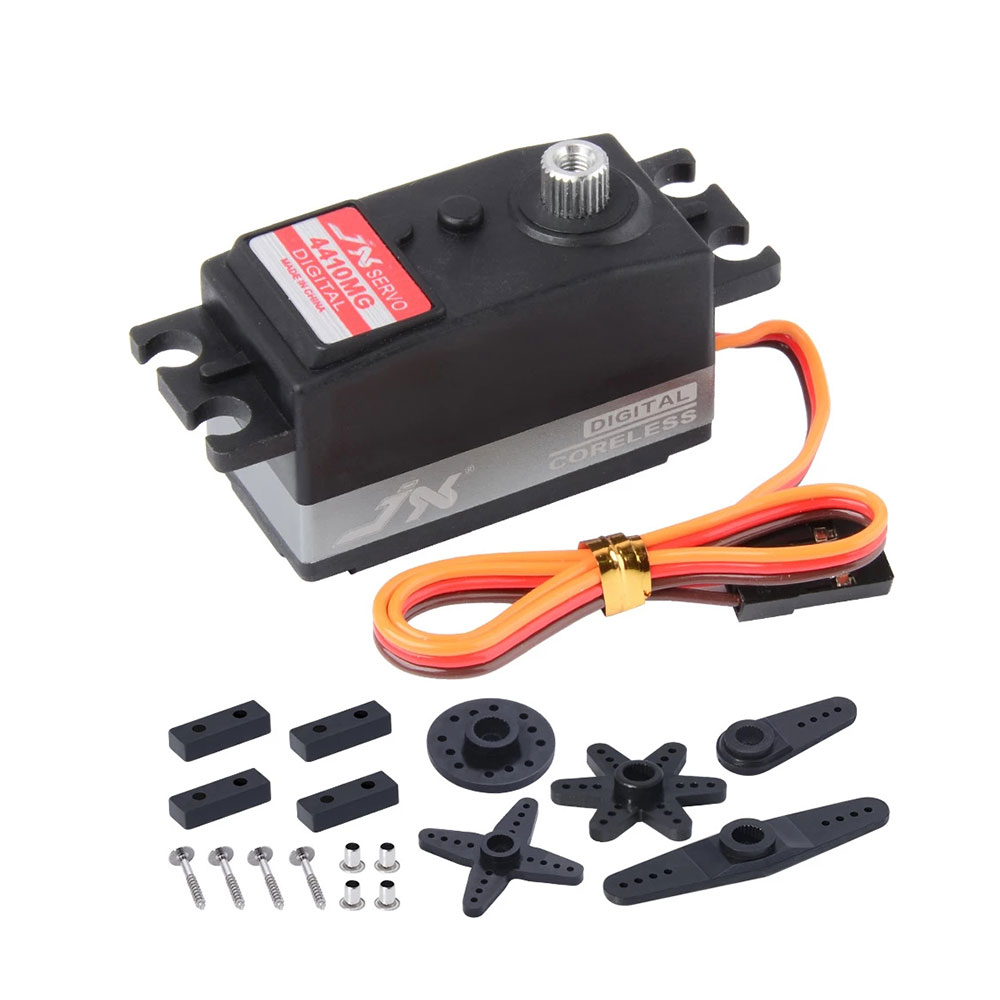 JX Servo PDI-4410MG 10Kg High Precision Metal Gear Low Profile Coreless Servo 120 Degree 1/8 1/10 RC Car Steering Digital Servo-HPXGRC