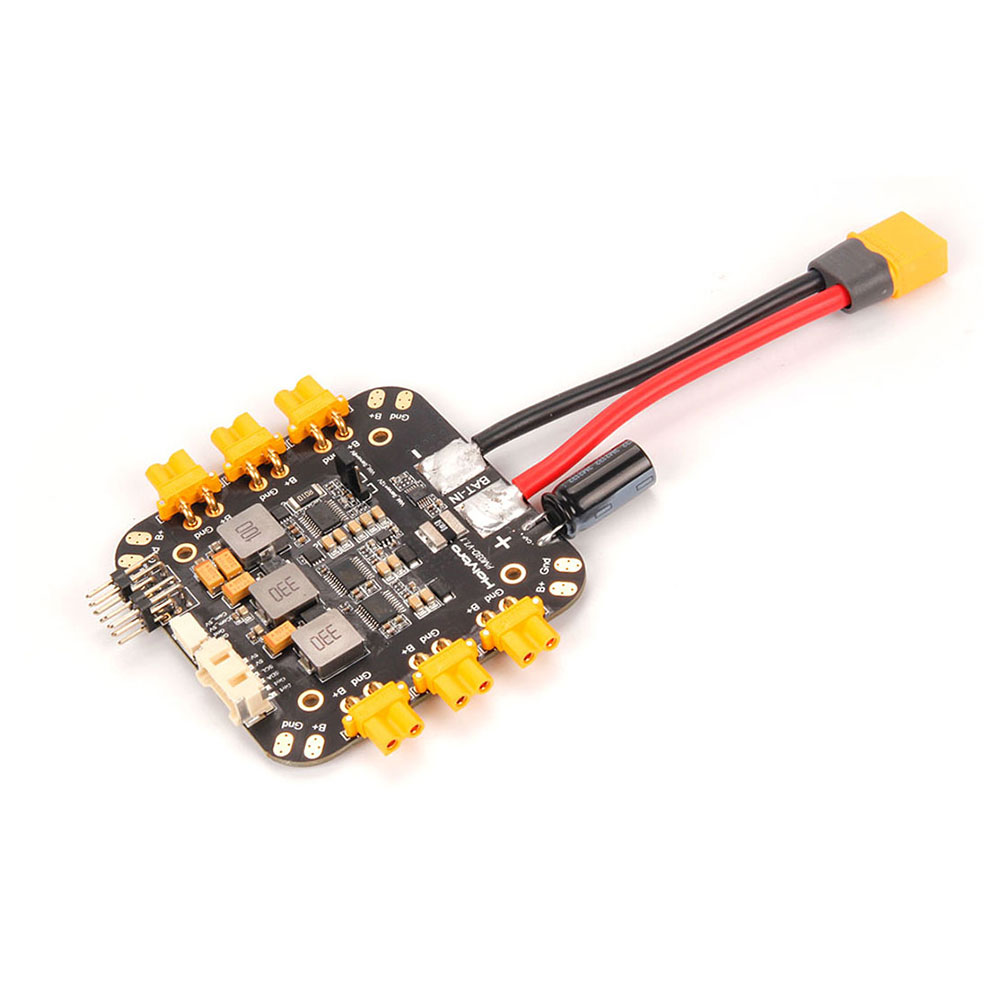 Holybro PM03D Power Module XT30 XT60 6S Compatible to Flight Controller Uses I2C Power Monitor for X500 Multirotor-HPXGRC