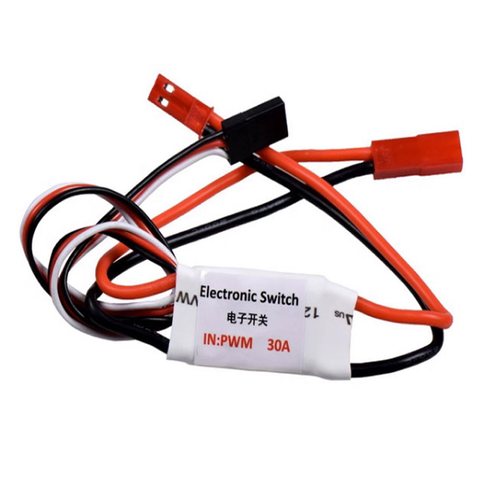 30A Electronic Switch Power 3.7V-27V Remote Control Aviation Model Pump Switch Receiver