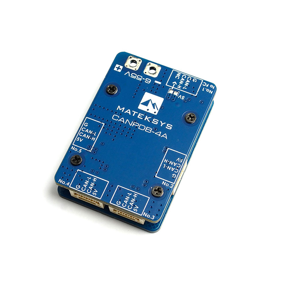 MATEKSYS CANPDB w/ 4A BEC & JST-GH Splitter