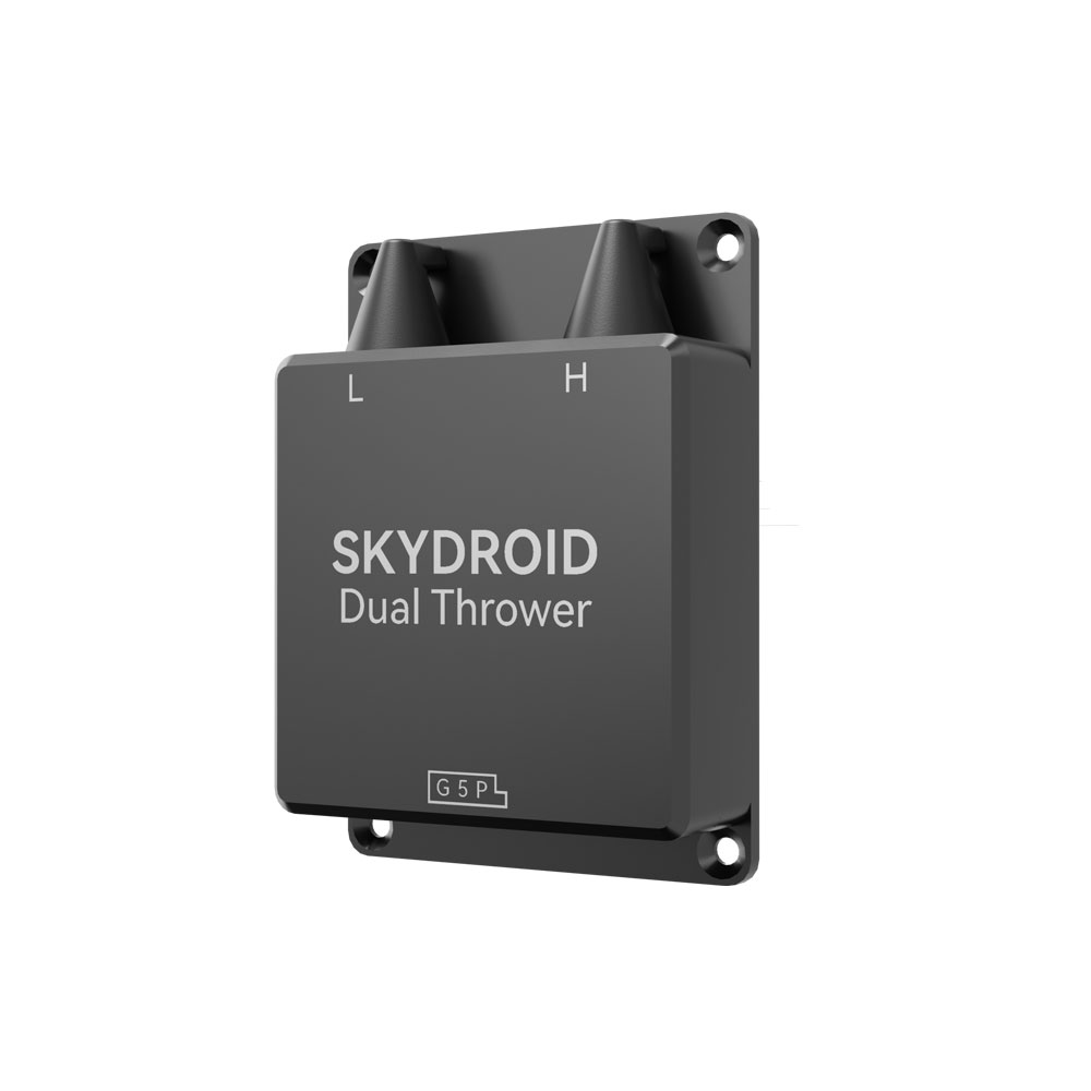 SKYDROID Dual Thrower Dual Path Throwing Easy Hanging Up To 2KG for RC Drone 
