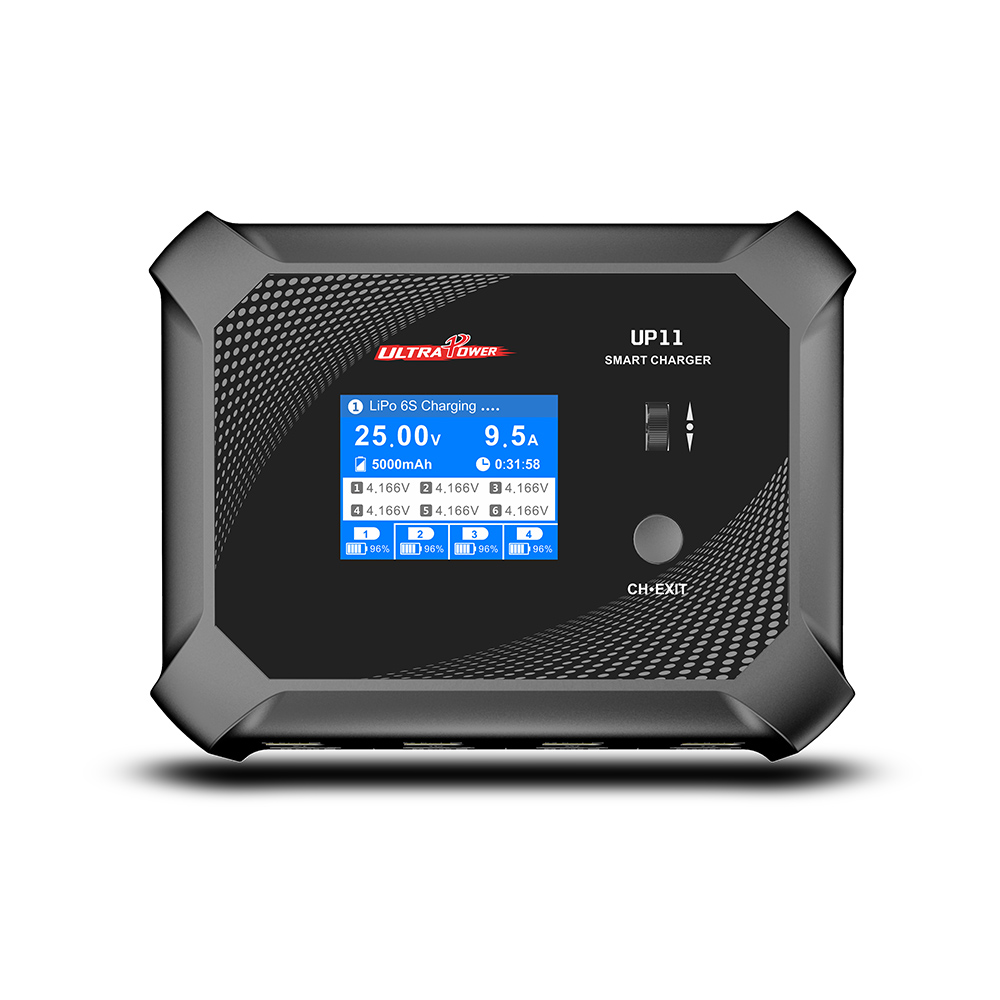 ULTRA POWER UP11 Battery Charger AC 240W DC 600W  Four Channels Smart Blance Charger