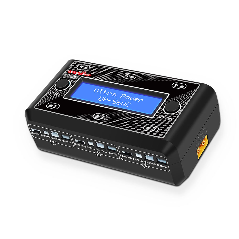 ULTRA POWER UP-S6AC LCD Digital Display 35W AC DC 1S LiPO LiHV Battery Charger 