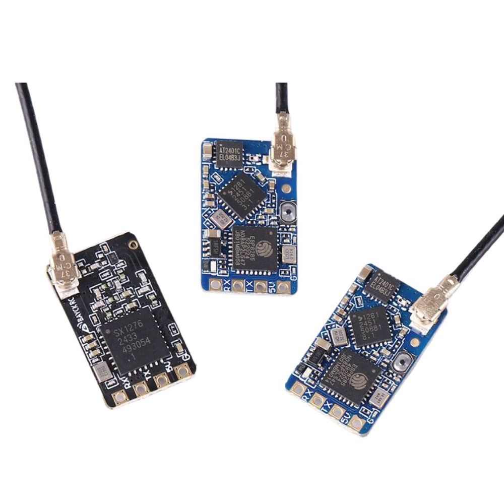 BAYCKRC ELRS 915MHz / 2.4GHz NANO ExpressLRS Receiver with T type Antenna 