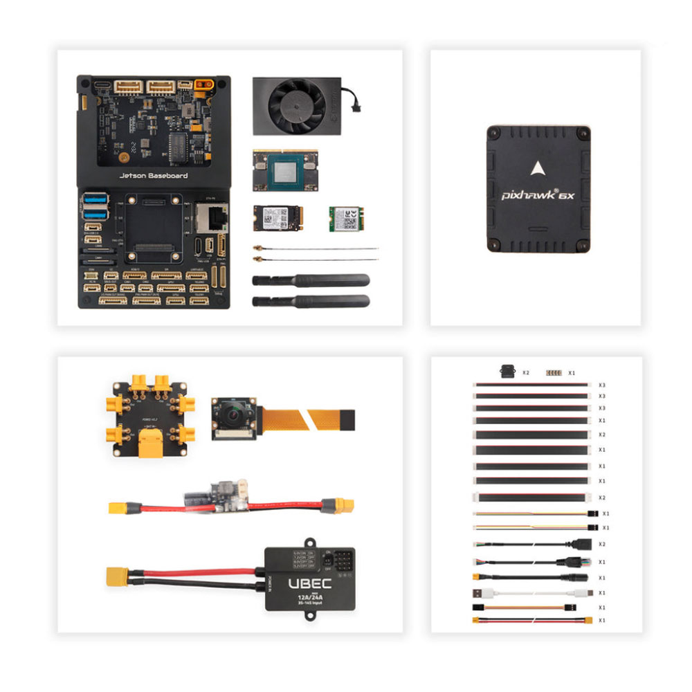 Holybro Pixhawk 6X / 6X Pro Jetson Orin NX 16GB (with Wi-Fi & SSD & Camera) Without Case /With Case