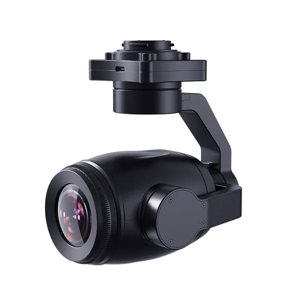 SIYI ZR30 4K 8MP 180X Hybrid 30X Optical Pod Zoom Gimbal Camera with AI Smart Identify and Tracking 1/2.7 Sony Sensor-HPXGRC