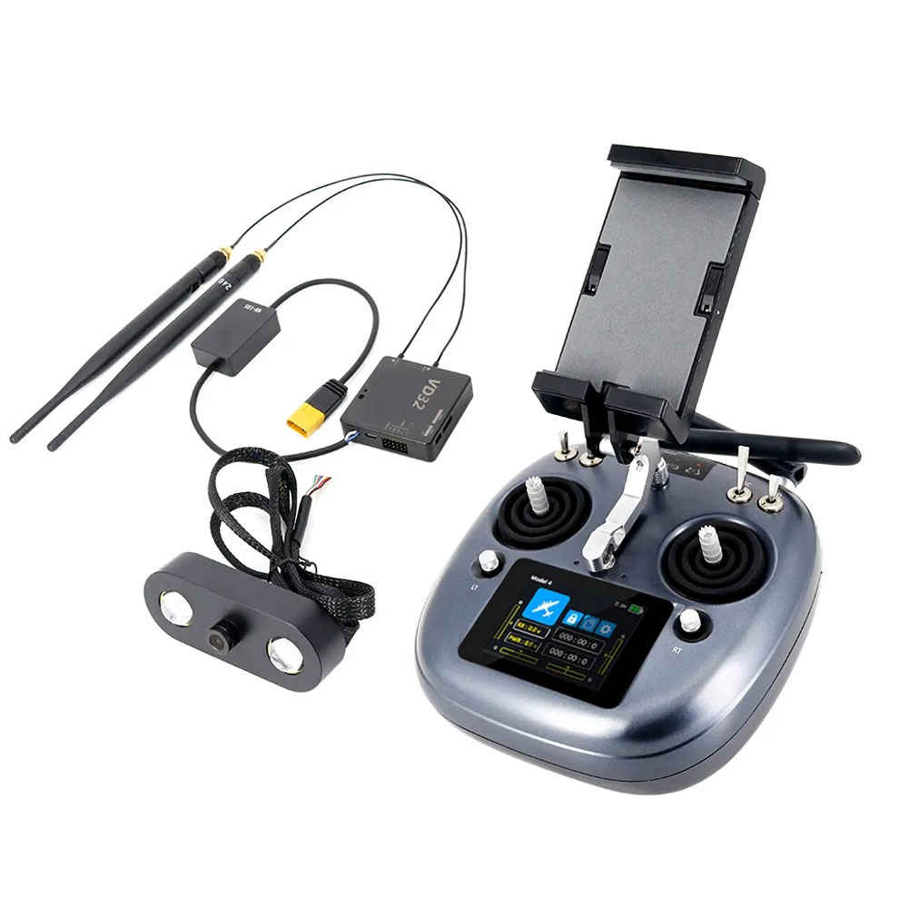 SIYI VD32 Agriculture FPV Remote Controller with Bluetooth Datalink Touchscreen IP67 Camera for Spraying Drone 16CH 2.4G 5KM FCC-HPXGRC