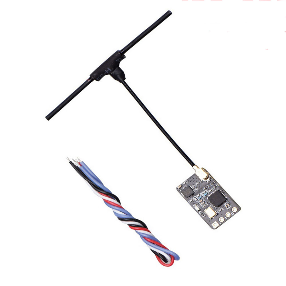 JHEMCU ExpressLRS RX24T 2.4G ELRS Radio Nano Long Range Receiver