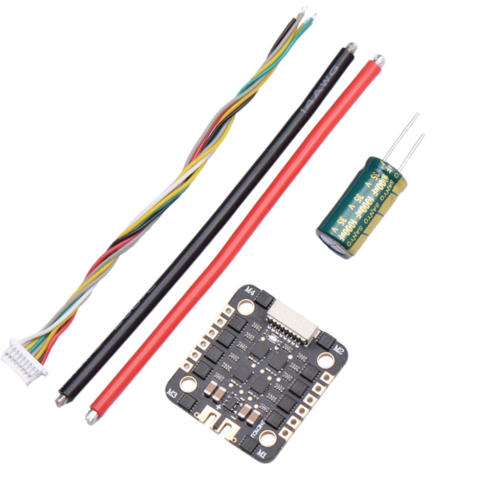 JHEMCU EM40A Bluejay ESC DShot600 2-6S 4in1 Brushless ESC for FPV Racing Freestyle Micro Drones DIY Parts-HPXGRC