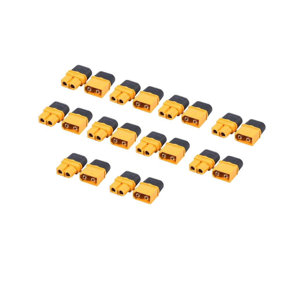 Amass XT60H Male/Female Power Connectors (with Protective Housings)