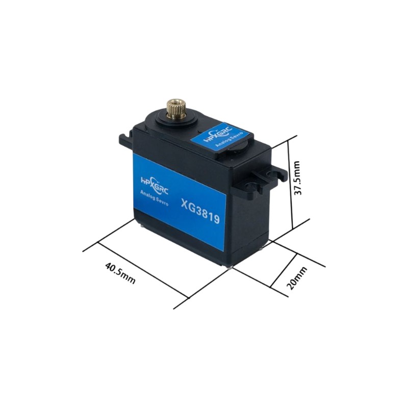 HPXGRC 15kg High Torque Copper Gear Servo