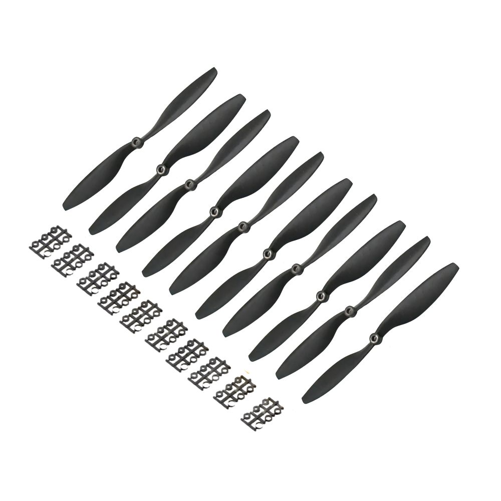 10PCS/5Pair 1045 Propeller Prop CW CCW Blade 10x4.5" 