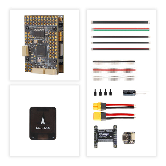 Holybro Kakute H743-Wing Flight Controller Supports INAV/ Ardupilot 3-8S LIPO with M9N/M10N GPS for Fixed Wing RC FPV Drone-HPXGRC