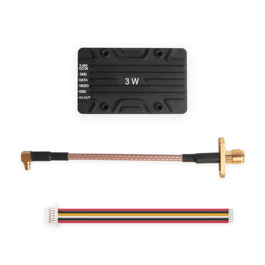 Holybro Atlatl HV 5.8G 3W VTX With 5 Bands 37 Transmission Channel Switchable PIT, 25mW, 3000mW for FPV Long Range-HPXGRC